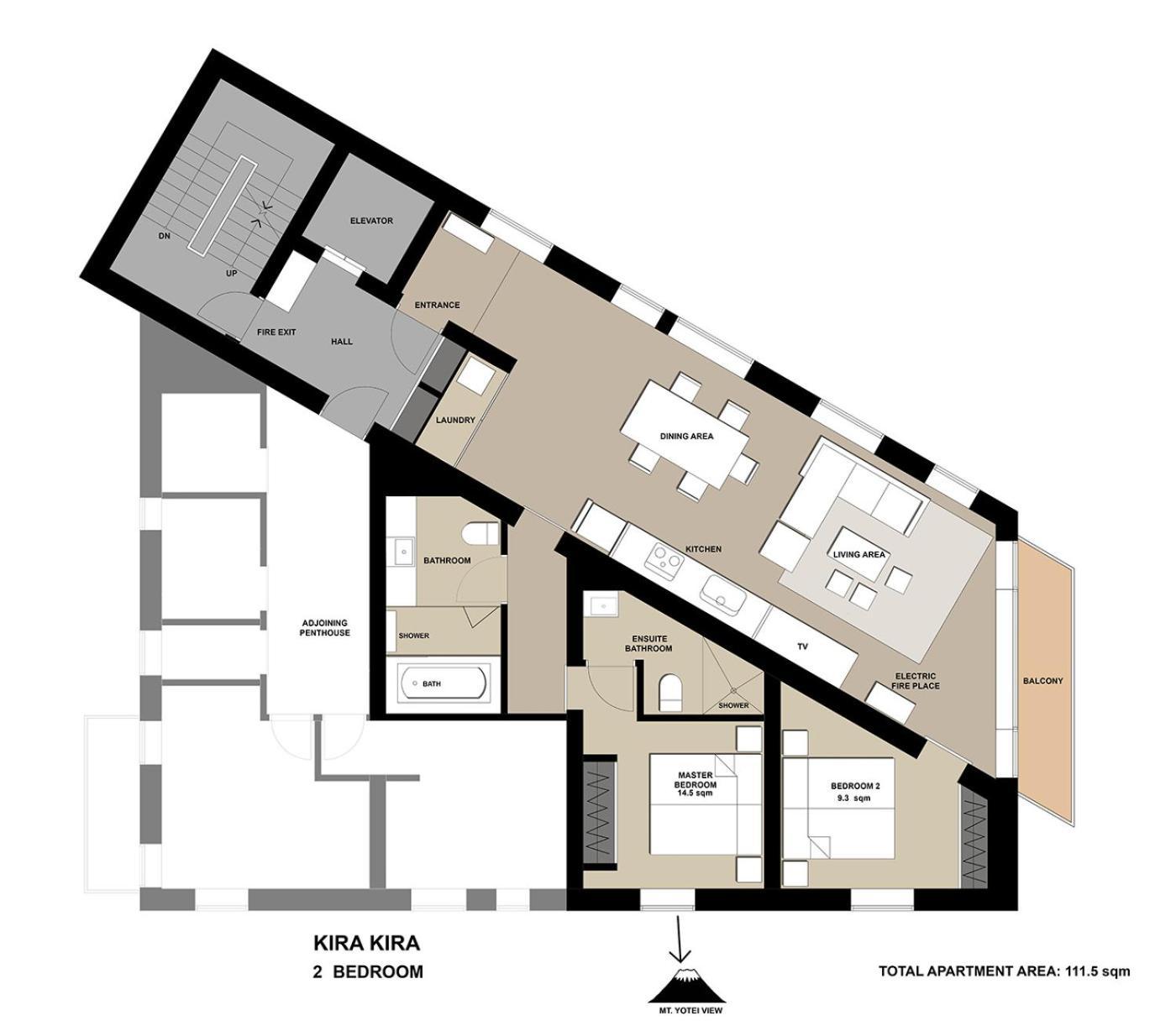 Kira Kira Suites by Hokkaido Tracks Kutchan Eksteriør billede